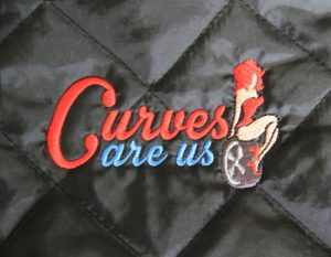 ''Curves are us'' Cabrio Steppjacke
